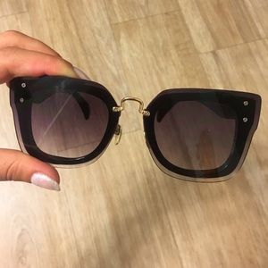 Miu Miu Black Sunglasses